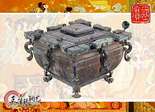 鑒缶，曾侯乙銅鑒缶，我國(guó)最早的“冰箱”