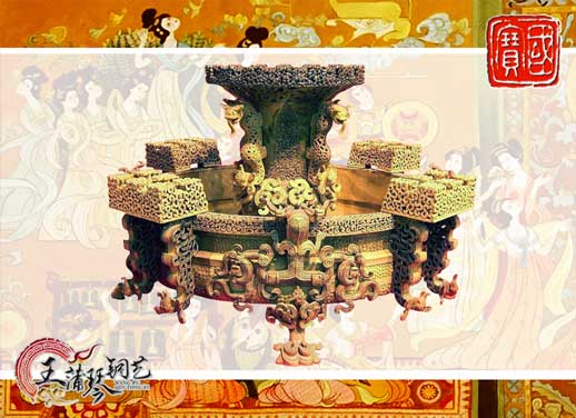 銅尊盤，曾侯乙尊盤，國(guó)寶級(jí)文物之一